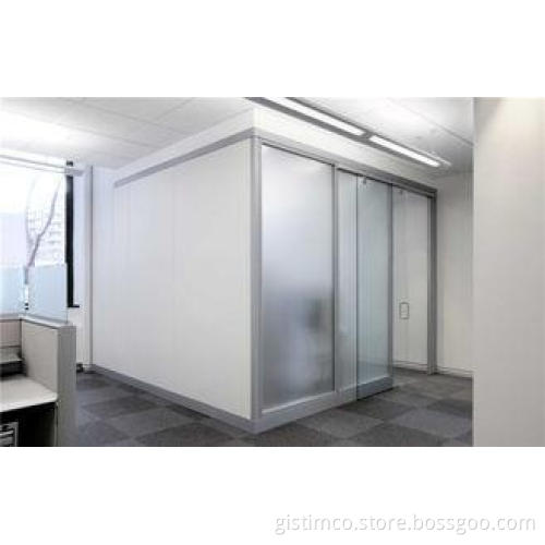 Acid Etch Frosted Tempered Glass 20mm Sound Proof For Offic